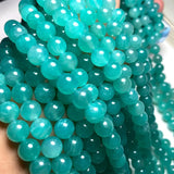 Natural Green Ice Amazonite Round Stone Beads 6/8/10MM 15''