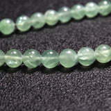 AAA+ Round Green Fluorite Stone Beads 6/8 mm Strand 15''