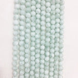 100% Green Dominica Larimar Round Stone Beads 6/8/10/12mm