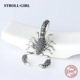 Animal Scorpion Pendant 925 Silver Beads European Bracelet Jewelry
