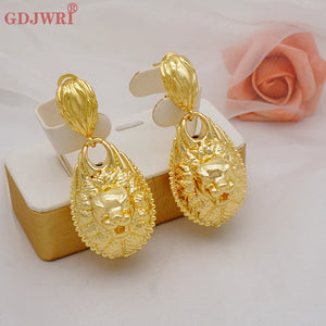 Big Earrings Women Irregular Bohemian Vintage African Dubai Drop Earrings
