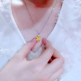 Fine Chocker Necklace Filled Engagement Wedding Pendants Necklace For Women