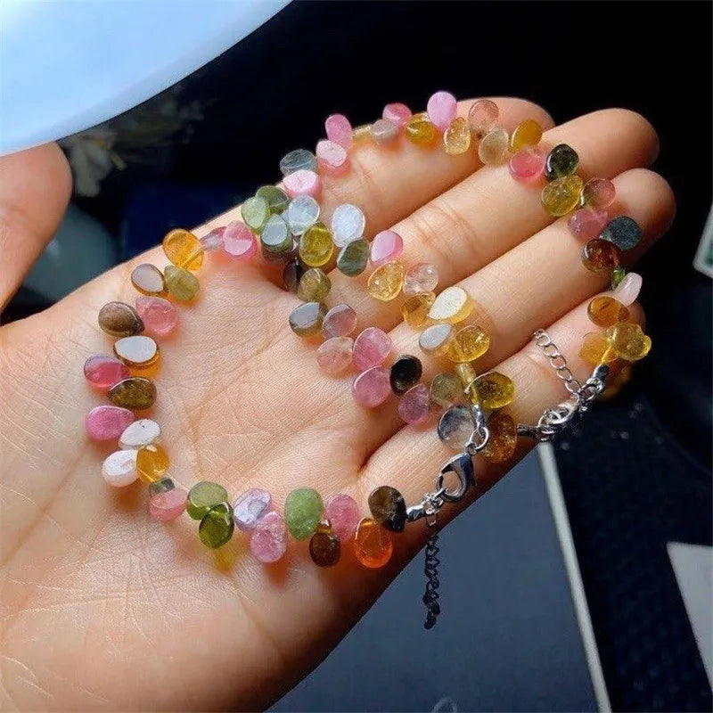 Colorful Tourmaline Natural Bracelets for Women