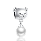 Pet Cartoon Doll Bracelet Charm Fit Silver Beads DIY 925 Jewelry Gift