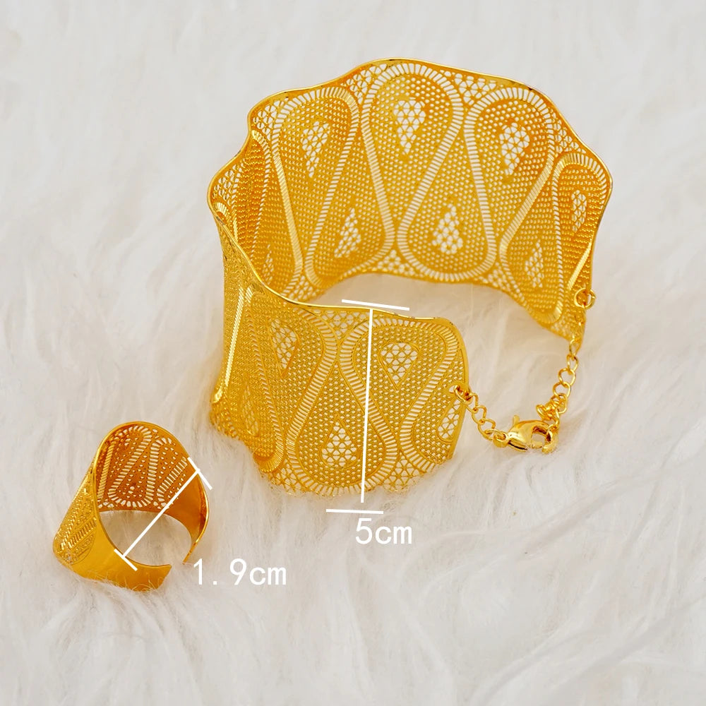 Dubai Bangles For Women Wedding Bride Bracelet Moroccan Bangles