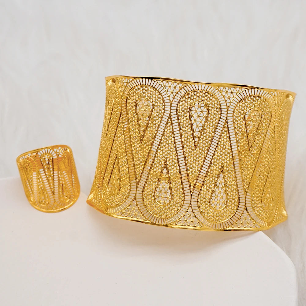 Dubai Bangles For Women Wedding Bride Bracelet Moroccan Bangles