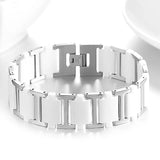 Classic Stainless Steel Enamel Bracelet Bangle