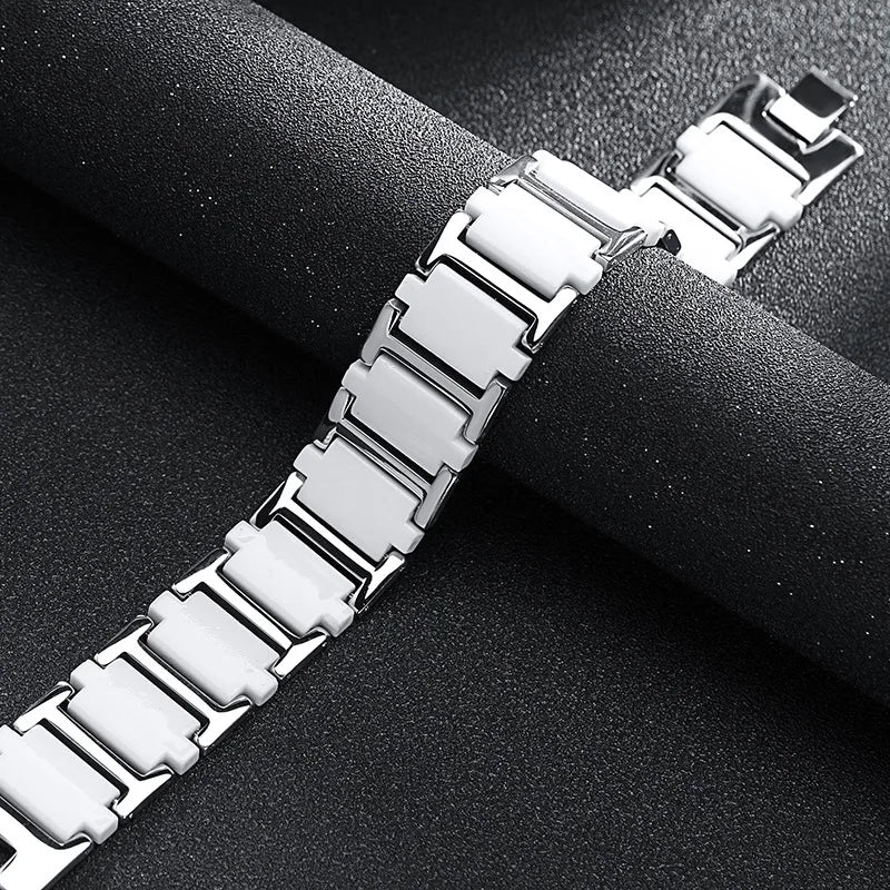 Classic Stainless Steel Enamel Bracelet Bangle