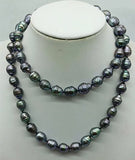 10-13mm Freshwater Pearl Necklace 28 Inch Women's Jewelry Gift