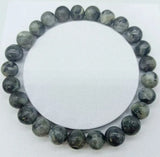 Labradorite Round Beads Bracelet 7.5 Inch