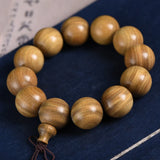 Green Sandalwood Bracelet Tibetan Buddhism Bracelet