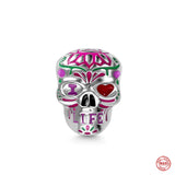 Skull Beads Fit 925 Sterling Silver Bracelet