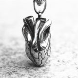 Hand-made Retro Heart Pendant Necklace