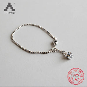 925 Sterling Silver Crown Zircon Lady Party Bracelet Jewelry