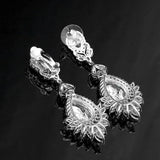 Luxe Zircon Wedding Earrings for Women