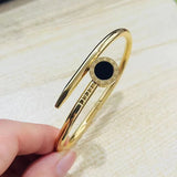 Classic Roman Numerals Bracelet Fine Jewelry Stainless Steel Bangles