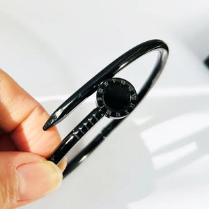 Roman Numerals Bracelet Stainless Steel Bangles Classic Jewelry
