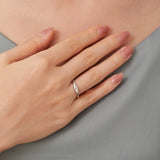 Chunky Silver Vermeil Plated Ring Zircon Sterling Silver Gemstone Ring