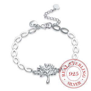 925 Silver Tree of Life Ankle Bracelet & Bangle for Women