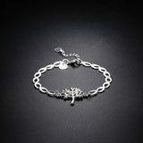 925 Silver Tree of Life Ankle Bracelet & Bangle for Women