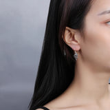 925 Sterling Silver Colorful Zircon Animal Earrings