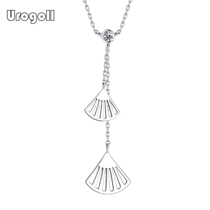 Pure 925 Sterling Silver Pendant Necklaces For Women