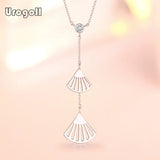 Pure 925 Sterling Silver Pendant Necklaces For Women