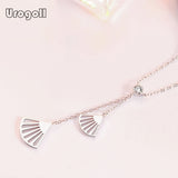 Pure 925 Sterling Silver Pendant Necklaces For Women