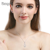 925 Sterling Silver Pendant Necklaces for Women Wedding Anniversary