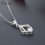 925 Sterling Silver Pendant Necklaces for Women Wedding Anniversary