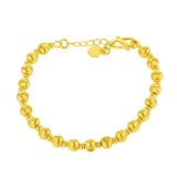 Luxury 24K Cat's Eye Bracelet for Women Solid 999 Bangles