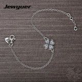Sterling Silver Clover Bracelet for Christmas YL044