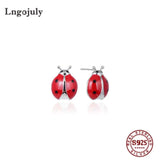 925 Sterling Silver Stud Earrings For Women Girlfriend Party Gift