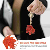 Maple Leaf Keychain Quick Release Lanyard