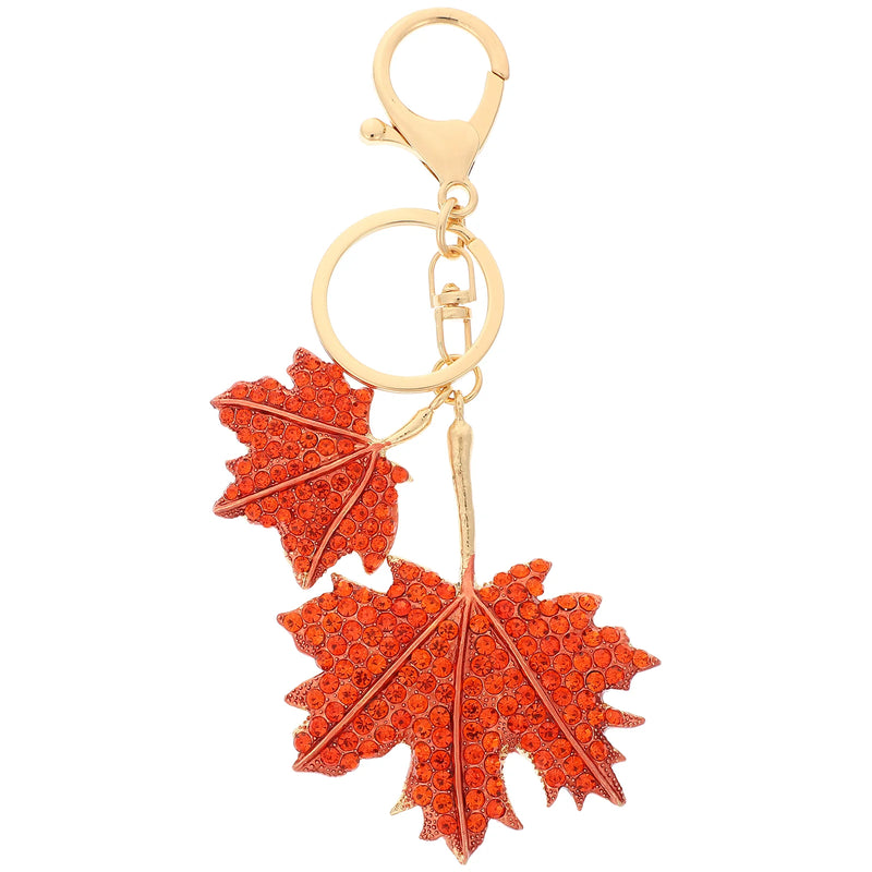 Maple Leaf Keychain Quick Release Lanyard
