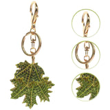 Maple Leaf Keychain Quick Release Lanyard