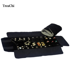 Mini Foldable Velvet Jewelry Pouch 12*16 cm