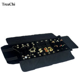 Mini Foldable Velvet Jewelry Pouch 12*16 cm