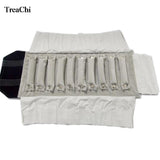 Grey Velvet Ring Storage Organizer Pouch Personalized Ring Carrying Case