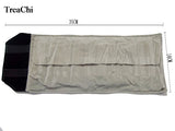 Grey Velvet Ring Storage Organizer Pouch Personalized Ring Carrying Case