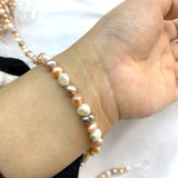 5-8mm Purple Pink Freshwater Pearl Beads for Jewelry Making