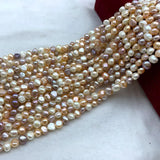 5-8mm Purple Pink Freshwater Pearl Beads for Jewelry Making