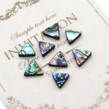 Abalone Shell Triangle Beads DIY Jewelry Making