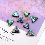 Abalone Shell Triangle Beads DIY Jewelry Making