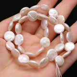 Natural Baroque Pearl Beads Round Loose Hole for Jewelry Making