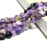 Charoite Gemstone 8-10mm Purple Beads for Jewelry Making