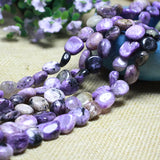 Charoite Gemstone 8-10mm Purple Beads for Jewelry Making