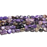 Charoite Gemstone 8-10mm Purple Beads for Jewelry Making