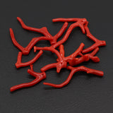 Coral Pendants Reiki Heal Tree Branch Charms for Jewelry Making