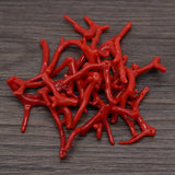 Coral Pendants Reiki Heal Tree Branch Charms for Jewelry Making